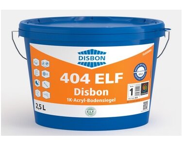 DisboFLOOR® W 404 ELF 1K-Acryl-Bodensiegel Steingrau RAL 7030 12,5 Liter – PU-verstärkte Bodenbeschichtung für Innen & Außen