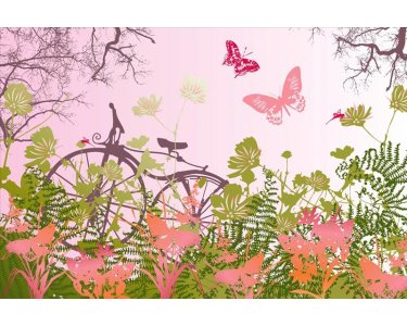 AS Creation XXL Wallpaper 2011 Bicycle+meadow 0369-11 , 36911  2m x 1.33m Fototapete