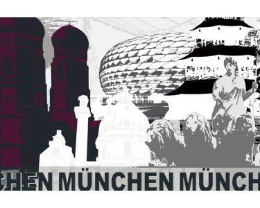 AS Creation XXL City 2010 Munich 0320-97 , 32097  3m x 2.5m Fototapete