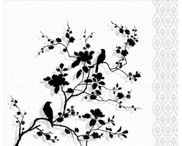 AS Creation XXL Wallpaper 2011 Branches+birds 0468-52 , 46852  3m x 2.5m Fototapete
