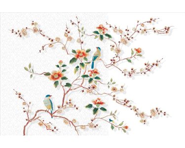 AS Creation XXL Wallpaper 2011 Birds in tree 0468-61 , 46861  2m x 1.33m Fototapete
