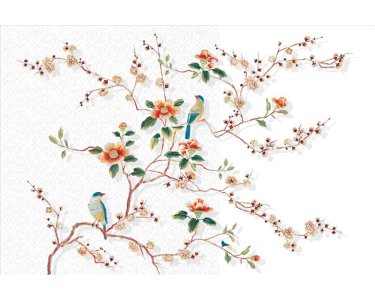 AS Creation XXL Wallpaper 2011 Birds in tree 0468-63 , 46863  4m x 2.67m Fototapete