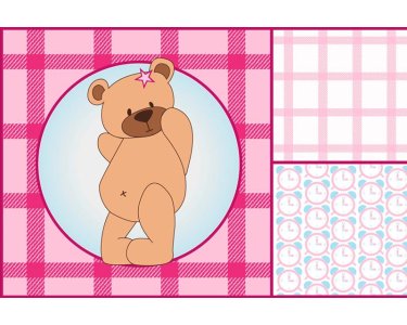 AS Creation XXL Kids 2011 Border bear 1 0470-14.3 , 47014.3  5m x 3.33m Fototapete