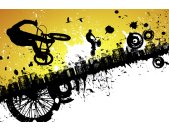 AS Creation XXL Wallpaper 2 BMX Riders Fototapete 470-343