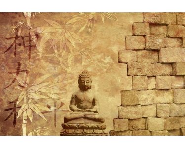 AS Creation XXL Wallpaper 2 Buddha in Meditation Fototapete 470-365