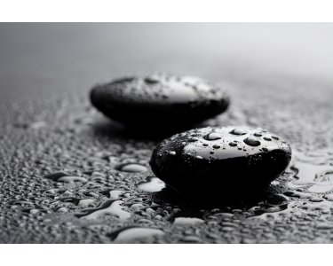 AS Creation XXL Wallpaper 2 Two Black Stones Fototapete 470-370