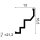 Orac Eckleiste Purotouch C300 200 x 13 x 16,5 cm