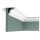 Orac Eckleiste Duropolymer CX124 200 x 4,9 x 4,9 cm