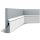Orac SX186 Abdeck-Sockelleiste Duropolymer SX186 200 x 2,2 x 13,8 cm