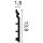Orac SX118F Sockelleiste flexibel / biegbar  SX118F 200 x 1,8 x 13,8 cm
