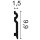 Orac SX137F Sockelleiste flexibel / biegbar  SX137F 200 x 1,5 x 9,9 cm