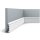 Orac SX173F Sockelleiste flexibel / biegbar  SX173F 200 x 1,6 x 10 cm