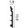 Orac  SX118 Sockelleiste RAL 9003 fertig beschichtet SX118-RAL9003 200 x 1,8 x 13,8 cm