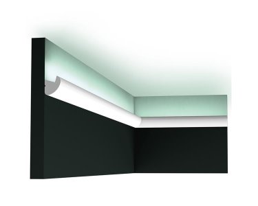 Orac CX188  Profil Indirekte Beleuchtung Duropolymer CX188 200 x 3 x 3,4 cm