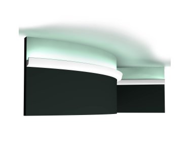 Orac CX189F  Profil Indirekte Beleuchtung flexibel / biegbar CX189F 200 x 2,7 x 2,7 cm