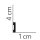 Mardom Decor Sockelleiste Polyforce MD011 200 x 4 x  1  cm