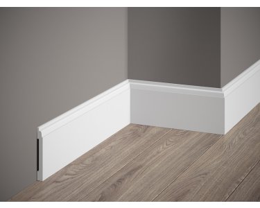 Mardom Decor Sockelleiste Polyforce MD258 200 x 8,1 x  1  cm