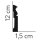 Mardom Decor Premium Lackierung Polyforce MD095P 200 x 12 x  1,5  cm