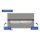 Mardom Decor eckige breite weiße Gardinenblende Polyforce QL056TNeu 200 x 17,9 x  5,5  cm