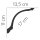 Mardom Decor Deckenleiste Profoam MDA040  200 x 11 x 13,5 cm