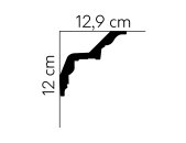 Mardom Decor Deckenleiste - flexibel Flexible Profoam MDB169F  200 x 12,4 x 12,6 cm