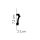 Mardom Decor Wandleiste Polyforce MD007 200 x 7,3 x  2,3  cm