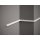 Mardom Decor Wandleiste Polyforce MD010 200 x 1,5 x  1,5  cm