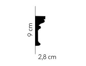 Mardom Decor Wandleiste Profoam MDD305 200 x 9 x 3  cm