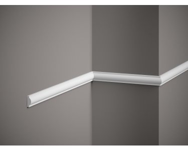 Mardom Decor Wandleiste Profoam MDD413 200 x 2,5 x  1,2  cm
