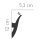 Mardom Decor Lichtleiste Polyforce QL009 200 x 12 x  4,7  cm