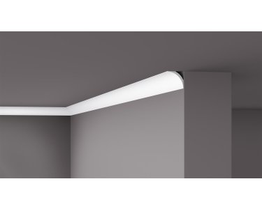NMC Zierprofile Deckenleisten NMC NE1 Pure  NOMASTYL® 40 x 40 mm