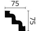 NMC Zierprofile Deckenleisten NMC ST3 NOMASTYL® 75 x...