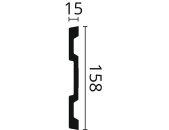 NMC Z61 ARSTYL® Wandleisten 158 mm x 15 mm