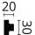 NMC T40 WALLSTYL®  30 mm x 20 mm Wandleisten