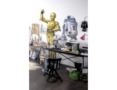 Tapeten Komar 12402 Selbstklebende Fototapete Vlies  "Star Wars XXL C-3PO"  gold       
