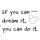 Tapeten Komar 14002h  Deco-Sticker "! You can do it"  schwarz