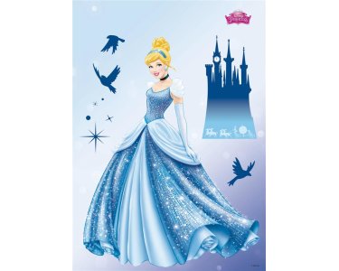 Tapeten Komar 14016h  Deco-Sticker "Princess Dream"  blau           