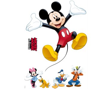 Tapeten Komar 14017h  Deco-Sticker "Mickey and Friends"  bunt          