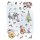 Tapeten Komar 14064h  Deco-Sticker "Winnie Pooh Christmas"  bunt          