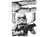 Tapeten Komar 14722h  Deco-Sticker "Star Wars Stormtrooper"  weiß/schwarz          