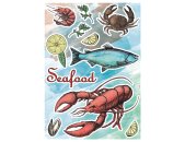 Tapeten Komar 17053h  Deco-Sticker "Seafood"  bunt            
