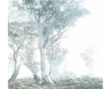Tapeten Komar R3-023  Vlies Fototapete "Magic Trees"  weiß, blau