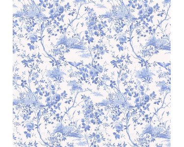 Tapeten Komar R3-034  Vlies Fototapete "Charming Bloom"  blau, weiß