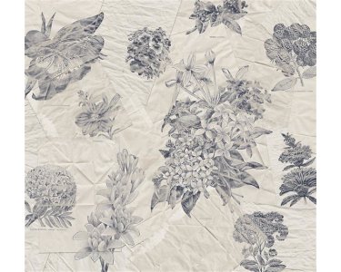 Tapeten Komar R4-045  Vlies Fototapete "Botanical Papers"  braun, schwarz