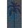 Tapeten Komar HX3-012  Vlies Fototapete "Silhouette"  blau           