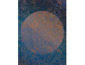 Tapeten Komar HX4-032  Vlies Fototapete "La Lune"  blau          