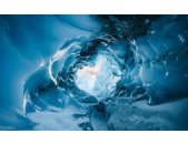 Tapeten Komar SHX9-085  Vlies Fototapete "The Eye of the Glacier"  blau       