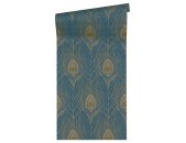 Tapeten A.S Creation Farbe: Blau Gold Gelb   Absolutely...