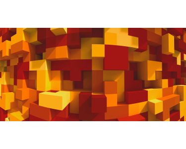 AP Digital 4  3D CubesOrange