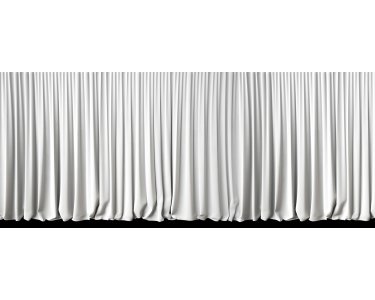 AP Digital 4  White Curtain